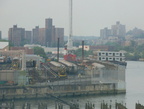 R-32 cars on barge at 207 St Yard