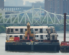 Barge of death @ 207 Street Yard