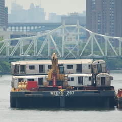 Barge of death @ 207 Street Yard