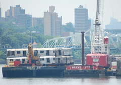 Barge of death @ 207 Street Yard