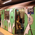 R-62A 1946 @ Grand Central (S) - Google wrap of shuttle
