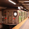 R-62A 1946 @ Grand Central (S) - Google wrap of shuttle