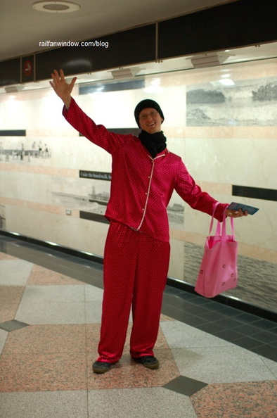 The "PJ Love Patrol" at Penn Station, part of a promotion by NJ TRANSIT and the Greater Philadelphia Tourism Marketing Corporation DSC_3134r.jpg