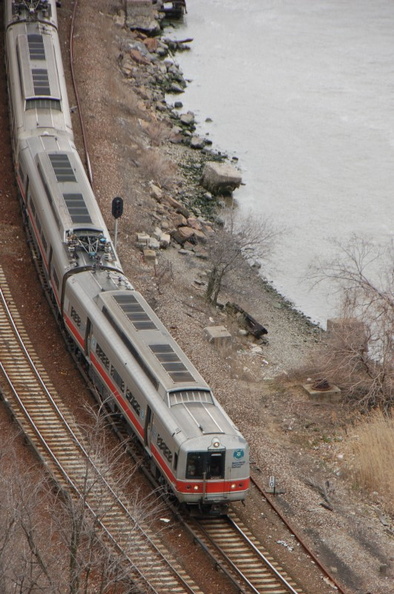 Metro-North / ConnDOT M-2 8545 @ Marble Hill (Hudson Line). - Metro-North / ConnDOT M-2 8545 @ Marble Hill (Hudson Line). DSC_6829_800.jpg