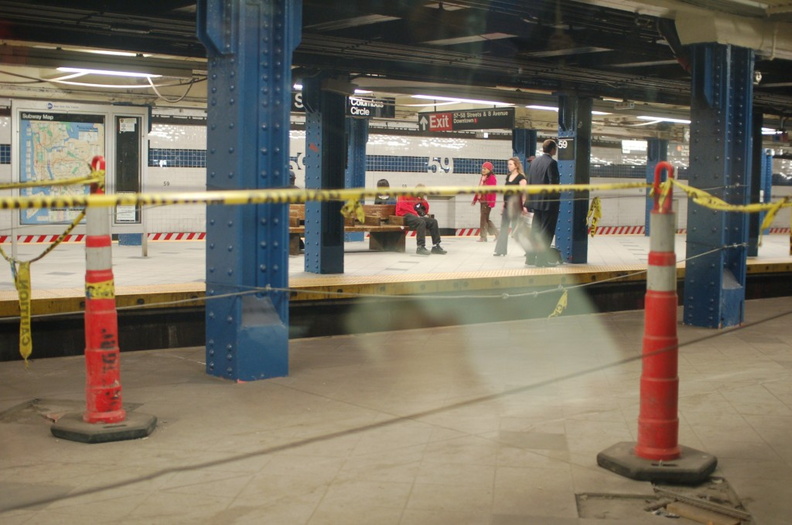 Renovation of the center platform @ 59 St - Columbus Circle (A/B/C/D). - Renovation of the center platform @ 59 St - Columbus Circle (A/B/C/D). DSC_8477.jpg