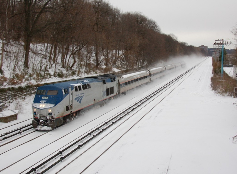 Amtrak P32AC-DM 704 @ Riverdale (MNCR Hudson Line). - Amtrak P32AC-DM 704 @ Riverdale (MNCR Hudson Line). DSC_5564a.jpg