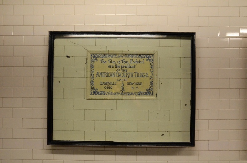 The original American Encaustic Tiling Company plaque @ 59 St-Columbus Circle (1). - The original American Encaustic Tiling Company plaque @ 59 St-Columbus Circle (1). D7K_2208a.jpg