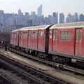 R-36WF 9691 @ 33 St (7). Photo taken by Brian Weinberg, 3/16/2003.