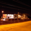Edison, NJ train station on the NEC. Photo taken by Brin Weinberg, 3/15/2003.