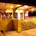Edison, NJ train station on the NEC. Photo taken by Brin Weinberg, 3/15/2003.