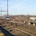 NJT APL46 4600 @ New Brunswick. Photo taken by Brian Weinberg, 3/14/2003.