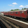 R-36WF 9602 @ 52 St - Lincoln Av (7). Photo taken by Brian Weinberg, 7/6/2003.
