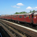 R-36WF 9732 @ 52 St - Lincoln Av (7). Photo taken by Brian Weinberg, 7/6/2003.