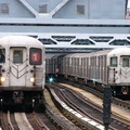 R-62A's @ 225 St (1). Photo taken by Brian Weinberg, 4/25/2004.