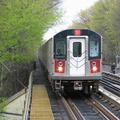 R-142 @ Baychester Av (5). Photo taken by Brian Weinberg, 4/25/2004.