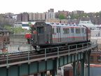 R-12 5760 @ 207 St Yard ramp (MOD Trip). Photo taken by Brian Weinberg, 4/25/2004.