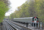 R-142 @ Baychester Av (5) (MOD Trip). Note the museum train up at Dyre Ave. 
