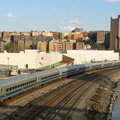 MNR ACMU 1100 series @ Marble Hill (Hudson Line). The days are numbered for these cars. Photo taken by Brian Weinberg, 4/27/2004