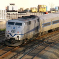 MNR P32AC-DM 205 @ Marble Hill (Hudson Line). Photo taken by Brian Weinberg, 4/27/2004.