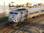 MNR P32AC-DM 205 @ Marble Hill (Hudson Line). Photo taken by Brian Weinberg, 4/27/2004.