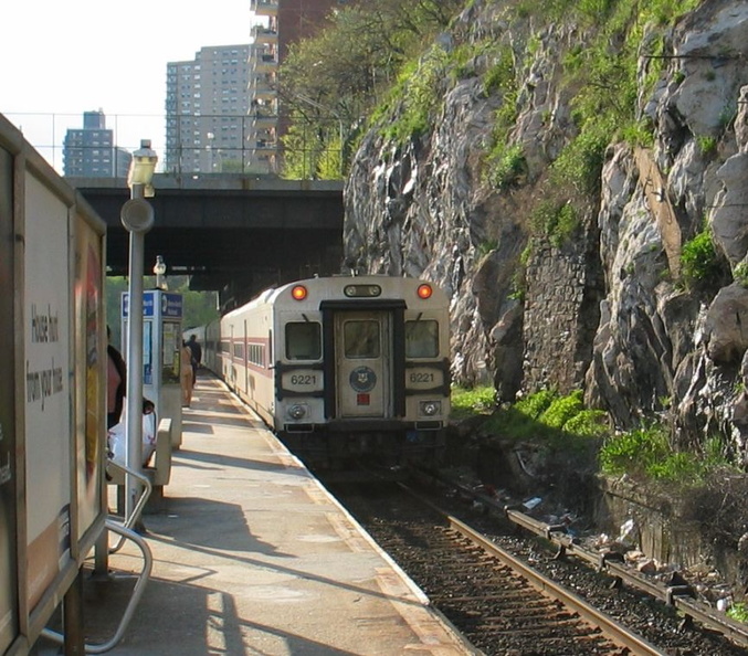 ConDOT Shoreliner cab 6221 @ Marble Hill (Hudson Line). Photo taken by Brian Weinberg, 4/27/2004.