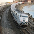 MNR P32AC-DM 209 @ Marble Hill (Hudson Line). Photo taken by Brian Weinberg, 4/27/2004.
