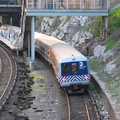MNR M-3 @ Marble Hill (Hudson Line). Photo taken by Brian Weinberg, 4/27/2004.