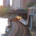 MNR M-3 @ Marble Hill (Hudson Line). Photo taken by Brian Weinberg, 4/27/2004.
