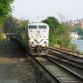 MNCR P32AC-DM 201 @ Spuyten Duyvil. Photo taken by Brian Weinberg, 5/14/2004.