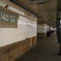 145 St station (3). Exit only on the northbound side. Photo taken by Brian Weinberg, 5/17/2004.