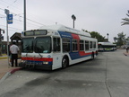 Metropolitan Transit System NF C40LF 2505 @ Old Town Transit Center (Green Line). Photo taken by Brian Weinberg, 6/6/2004.