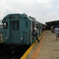 SubTalker R36 #9346 exiting the train. (Photo taken by David Greenberger)