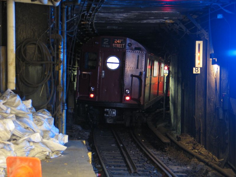 R-15 6239 @ Grand Central - 42 St (detached from the Nostalgia Special Shuttle consist) on Track 1. Photo taken by Brian Weinber