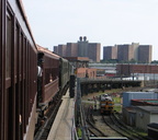 BU/Arnine MOD Train @ Coney Island Yard. Photo taken by Brian Weinberg, 7/25/2004.