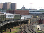 BU/Arnine MOD Train @ Coney Island Yard. Photo taken by Brian Weinberg, 7/25/2004.