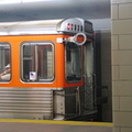 SEPTA Broad Street Subway trains @ Oregon ??. Photo taken by Brian Weinberg, 9/12/2004.