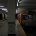 SEPTA Broad Street Subway train @ Walnut-Locust. Photo taken by Brian Weinberg, 9/12/2004.