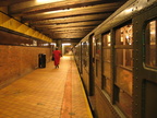 R-1 100 @ 21 St - Queensbridge (in service on the F line / Centennial Celebration Special). Photo taken by Brian Weinberg, 9/26/