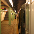 R-4 401 @ 75 Av (in service on the F line / Centennial Celebration Special). Photo taken by Brian Weinberg, 9/26/2004.