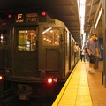 R-4 484 @ 179 St (in service on the F line / Centennial Celebration Special). Photo taken by Brian Weinberg, 9/26/2004.