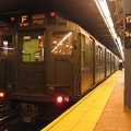 R-4 484 @ 179 St (in service on the F line / Centennial Celebration Special). Photo taken by Brian Weinberg, 9/26/2004.