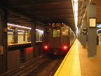 R-4 484 @ 179 St (in service on the F line / Centennial Celebration Special). Photo taken by Brian Weinberg, 9/26/2004.