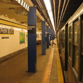 R-4 484 @ Sutphin Blvd (in service on the F line / Centennial Celebration Special). Photo taken by Brian Weinberg, 9/26/2004.