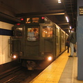 R-4 484 @ Broadway - Lafayette St (in service on the F line / Centennial Celebration Special). Photo taken by Brian Weinberg, 9/