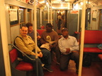 David, Lincoln, Alshawn, and Adam in R-4 401. Photo taken by Brian Weinberg, 9/26/2004.