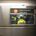 R-40 @ 96 St (D). Yankees Special. Photo taken by Brian Weinberg, 10/20/2004.