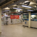 Centennial Banner next to Booth R-210 @ Brooklyn Bridge. Photo taken by Brian Weinberg, 10/26/2004.
