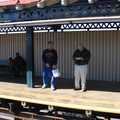 SubChatters Sea Beach Fred and Brighton Beach Bob @ 39 Av (N/W). Photo taken by Brian Weinberg, 10/28/2004.
