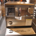 a model of the new style token booth