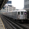 R-62A 1806 @ 45 Rd - Court House Sq (7). Photo taken by Brian Weinberg, 11/4/2004.